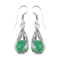 jade earrings