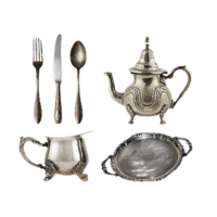 sterling silver tea set